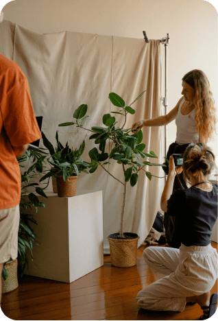Modern apartment living room