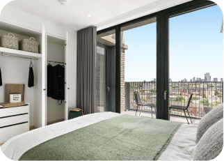 Bedroom interior